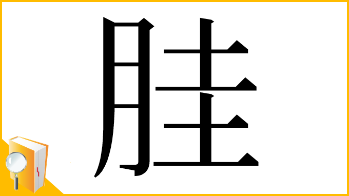 漢字「胿」