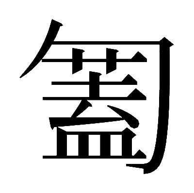 𠤅の明朝体