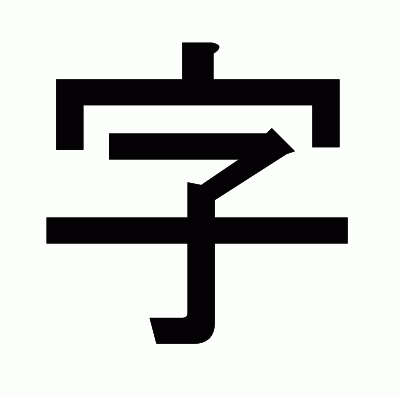 字のゴシック体