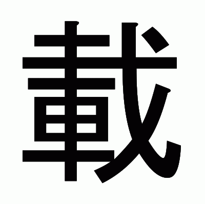 載のゴシック体
