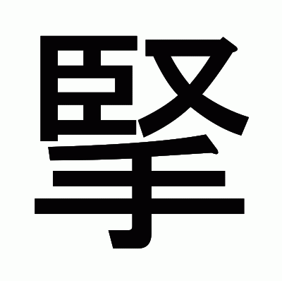 掔のゴシック体