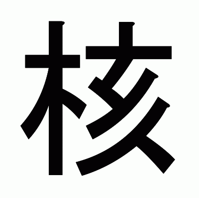 核のゴシック体