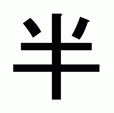 半のゴシック体