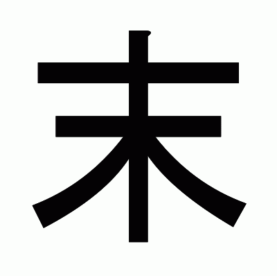 末のゴシック体