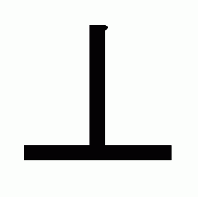 丄のゴシック体